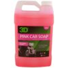 3D Pink Car Soap X 3,8 Litros – Shampoo PH Neutro Súper Concentrado