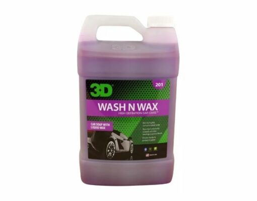 3D - Wash N Wax Shampoo con Cera x 3.8 lts