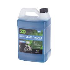 3D 50 to 1 Glass Cleaner - Limpia Vidrio Super Concentrado x 3.8 lts