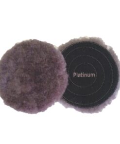 Wool Pad 5" Cordero Natural Gris Platinum