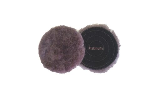 Wool Pad 5" Cordero Natural Gris Platinum